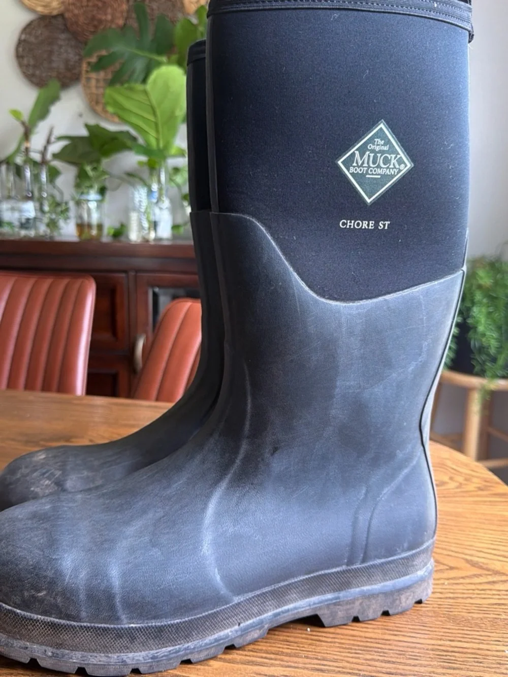 Muck Boot Chore ST Steel Toe Work Boots Men's Size 12 US ASTM EH Waterproof